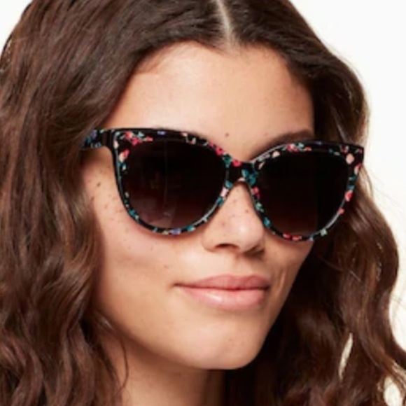 Kate Spade DAESHA 0581 Havana Black / Dark Gray Gradient Sunglasses - Picture 2 of 7